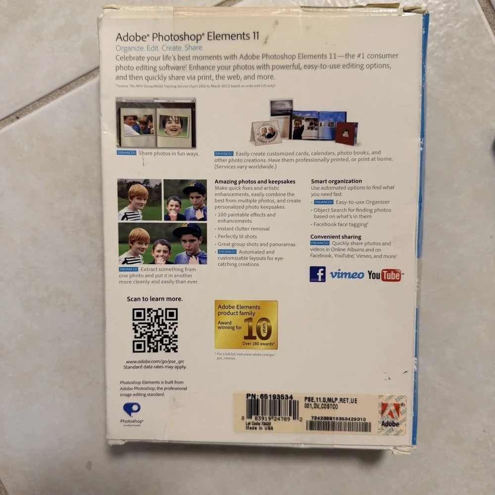 Adobe Photoshop Elements 11 Special Edition Bonus CD Costco And 14 Edition